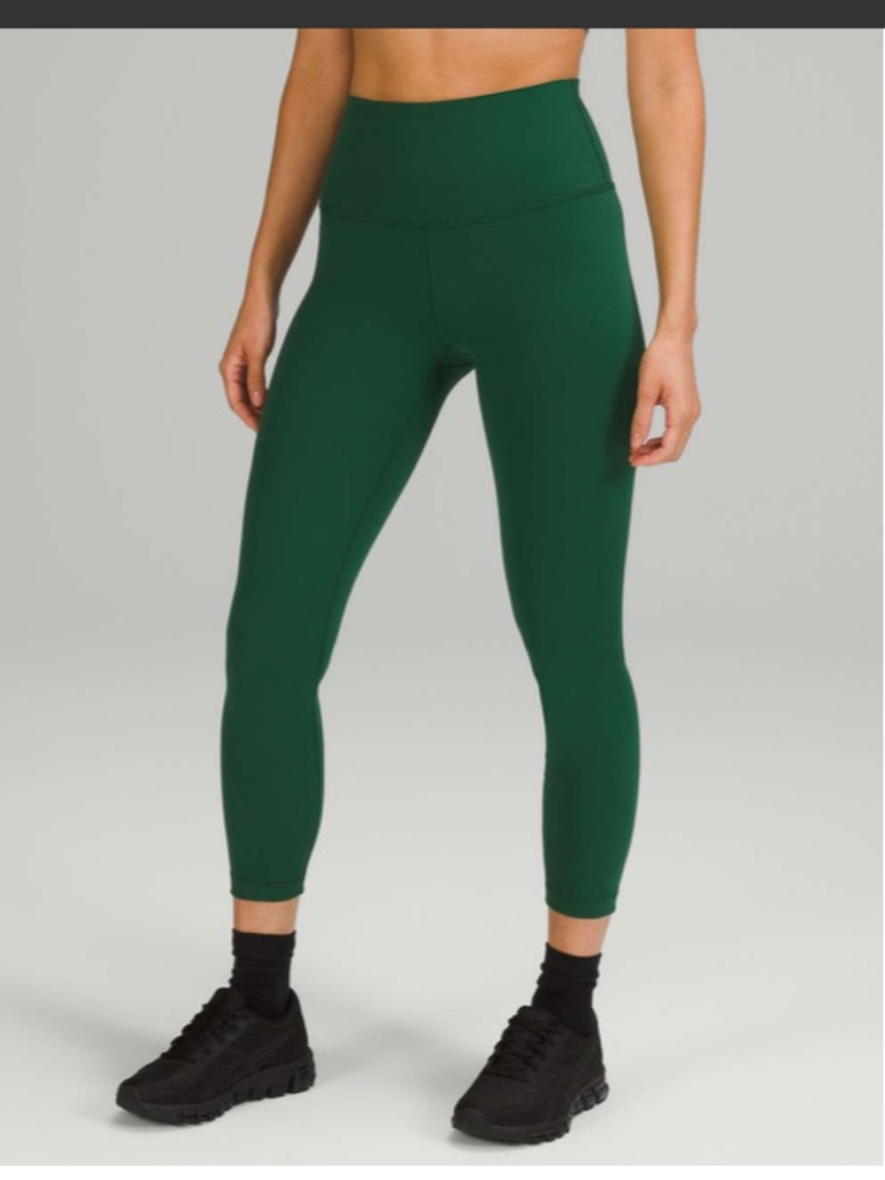 Lululemon Wunder Train High-Rise Crop 23"
Everglade Green
